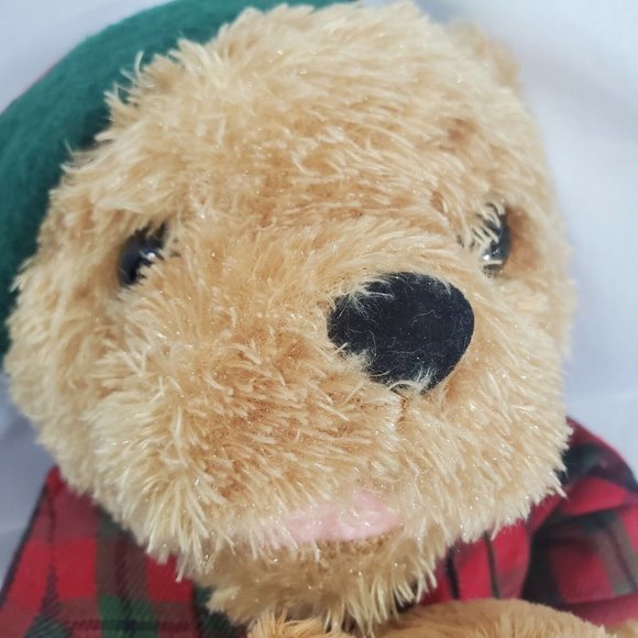 Night Before Christmas Storytime Bear animated Papa reads whole story to Son 10" - Picture 3 of 12